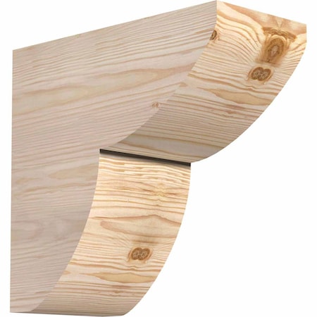 Ekena Millwork Crestline Smooth Rafter Tail, Douglas Fir, 5 1/2"W x 12"H x 12"L RFT06X12X12CRE00SDF